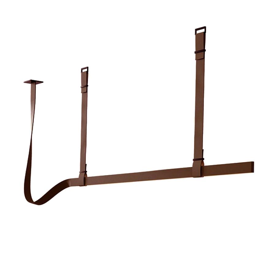 FLOS lampe à suspension BELT (Naturel - Cuir et aluminium)