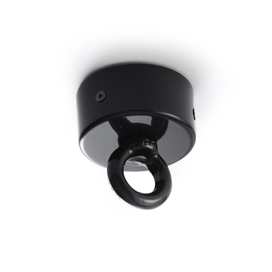 OPINION CIATTI portemanteaux avec crochet au plafond LA CIMA3 blanc avec crochets laqués noirs RAL 9011