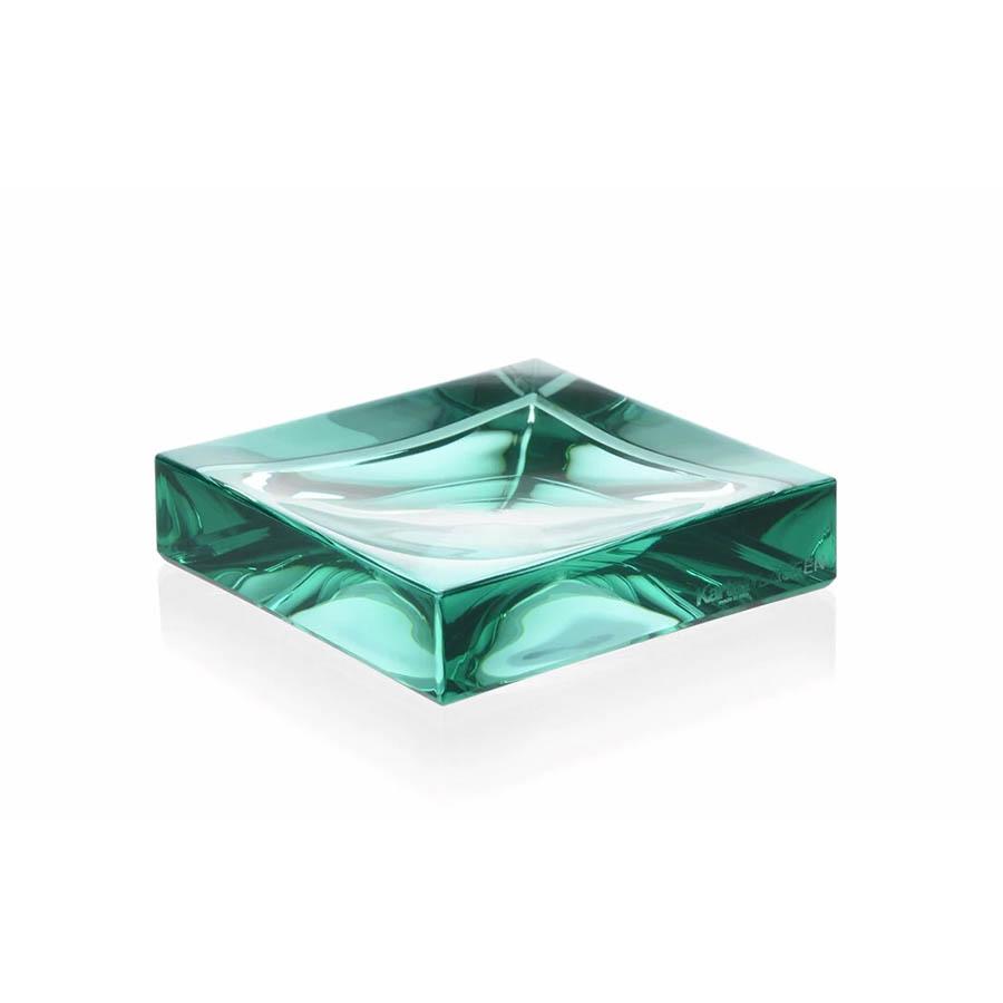 KARTELL by Laufen porte-savon BOXY (vert acquamarina - techno-polymères termoplastique)