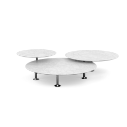 KNOLL set de 3 tables basses GRASSHOPPER