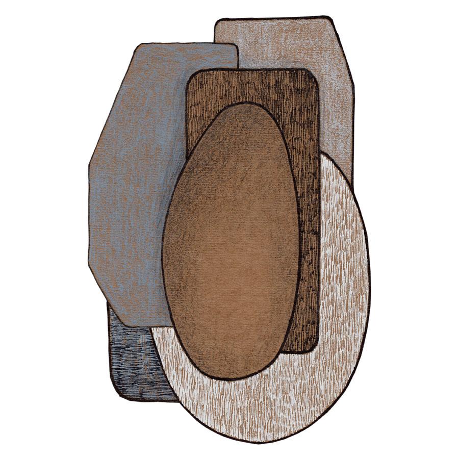 MOOOI CARPETS tapis SKETCHED COLLAGE (200 x 300 cm - Soft Yarn Polyamide)