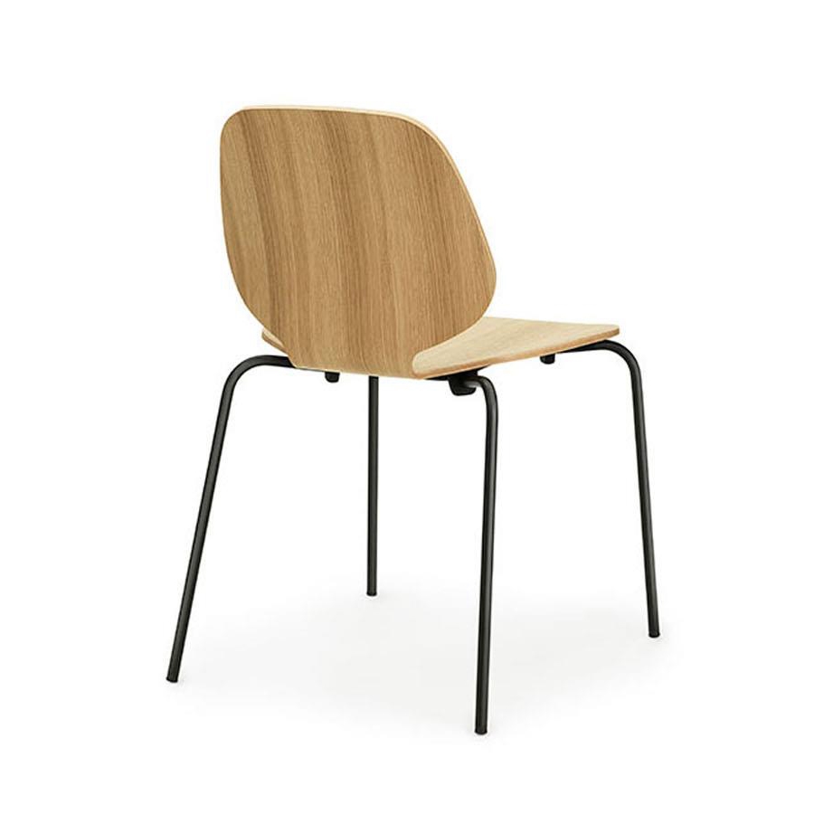 NORMANN COPENHAGEN chaise MY CHAIR avec la base noire