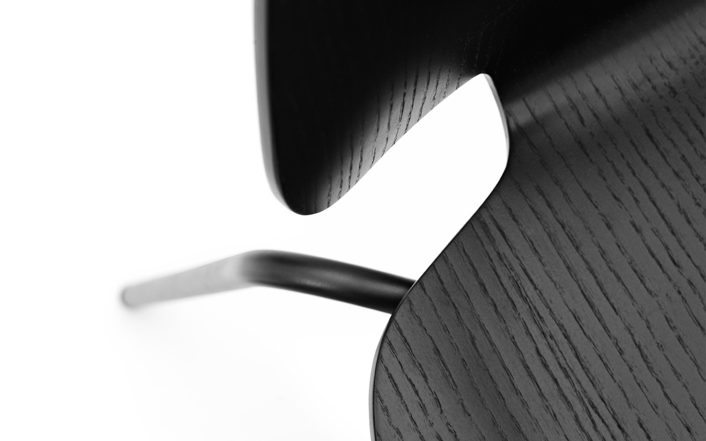 NORMANN COPENHAGEN chaise MY CHAIR avec la base noire