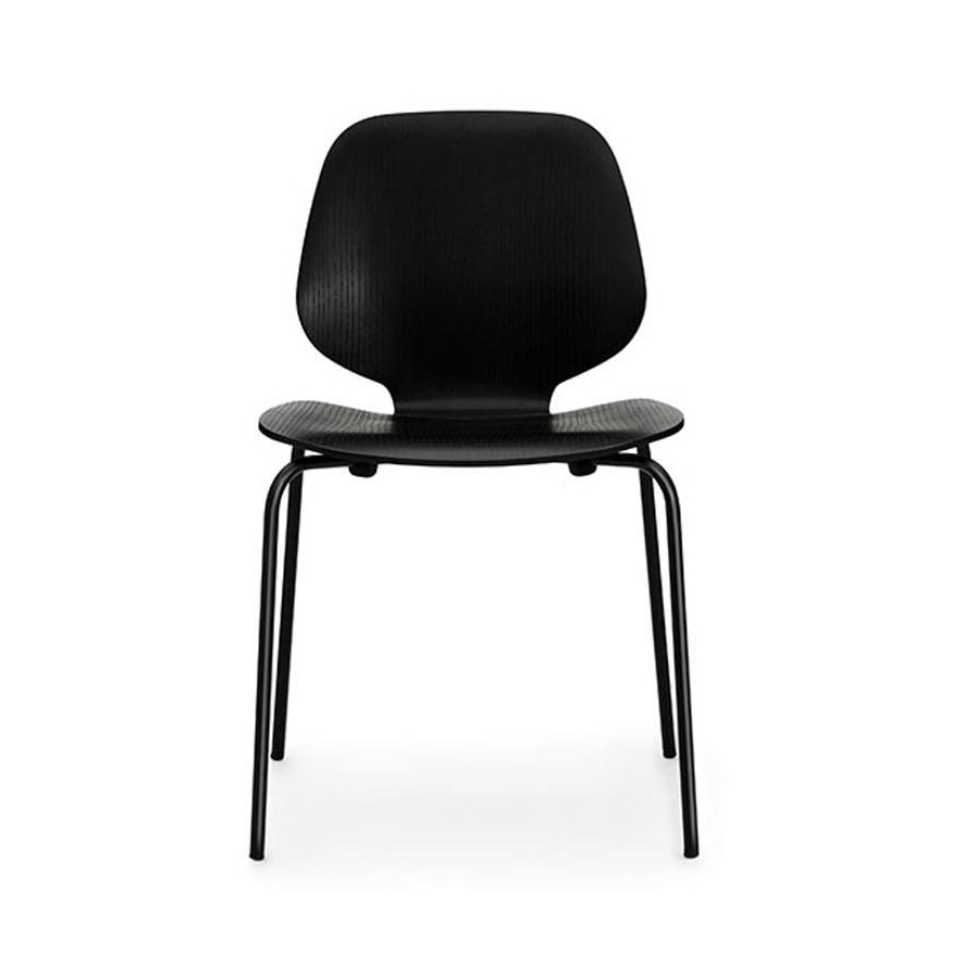 NORMANN COPENHAGEN chaise MY CHAIR avec la base noire