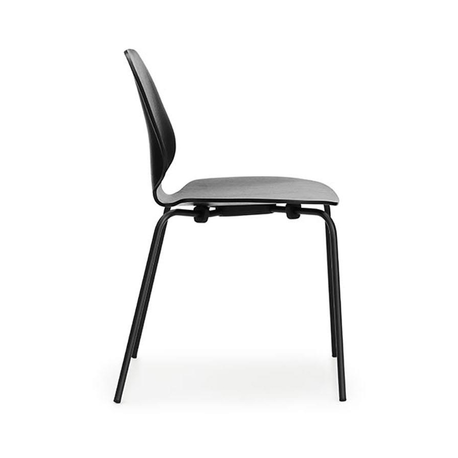 NORMANN COPENHAGEN chaise MY CHAIR avec la base noire