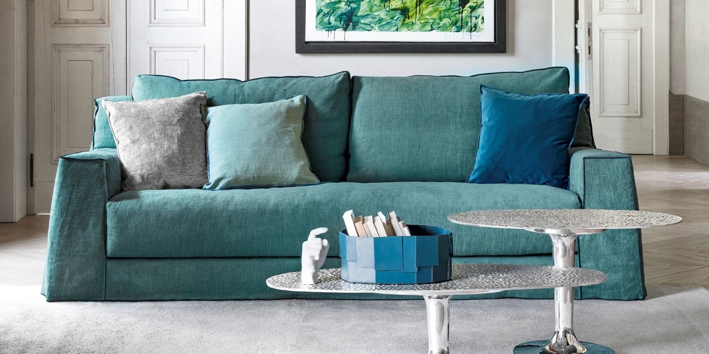 GERVASONI sofa with 3 places LOLL 12