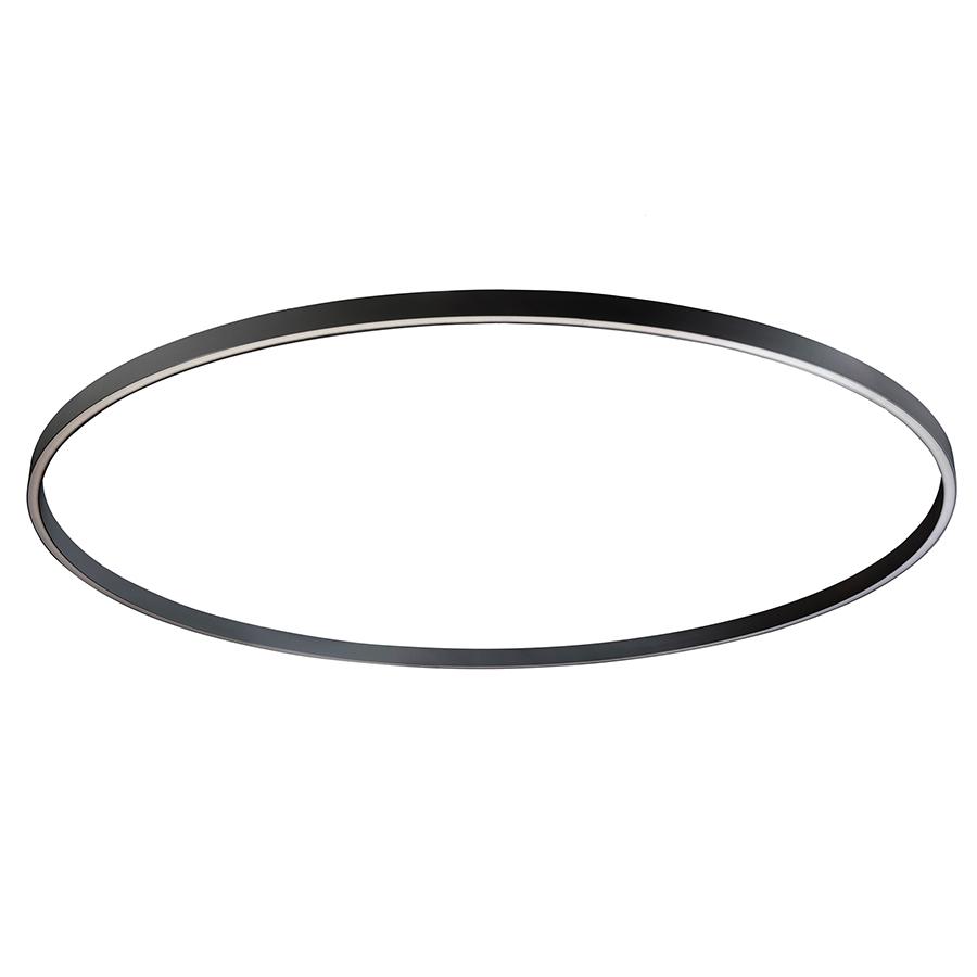 NEMO STUDIO lampe à suspension ZIRKOL CIRCLE 3 m DOWNLIGHT (noir 4000K - Aluminium verni)