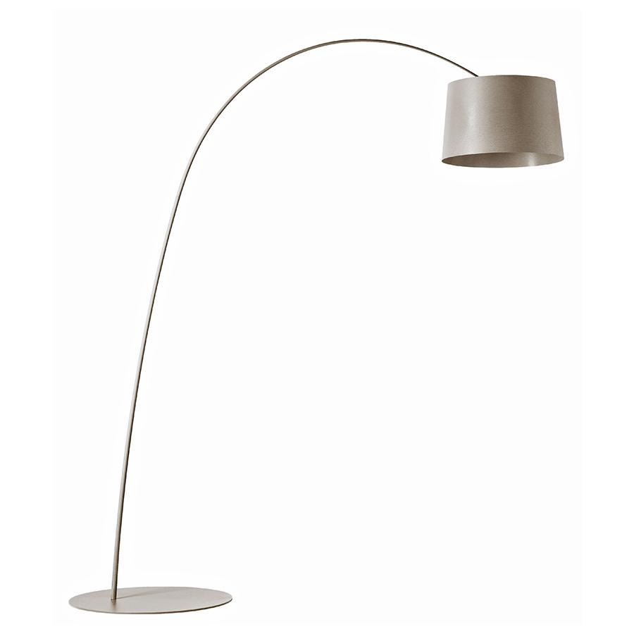 FOSCARINI lampadaire TWIGGY à LED MyLight Tunable White (Greige - Fibre de verre, PMMA, polycarbonat