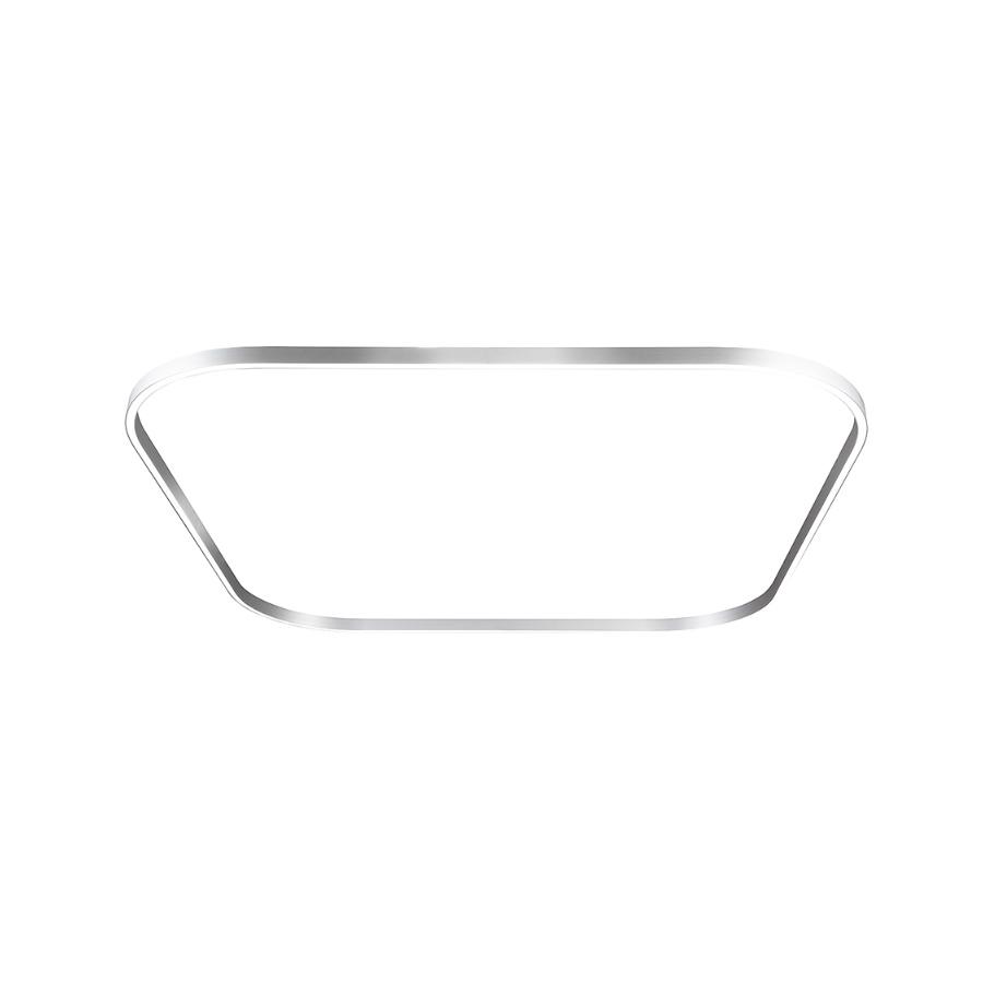 NEMO STUDIO lampe à suspension ZIRKOL SQUARE 1,5x1,5 m DOWNLIGHT (blanc 4000K - Aluminium verni)