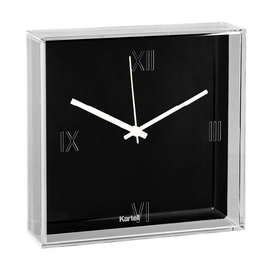 KARTELL horloge murale TIC&TAC (Noir - PMMA transparent et ABS coloré)