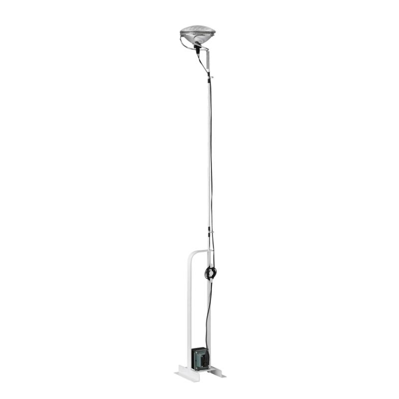 FLOS lampadaire TOIO LED (Blanc - Acier)