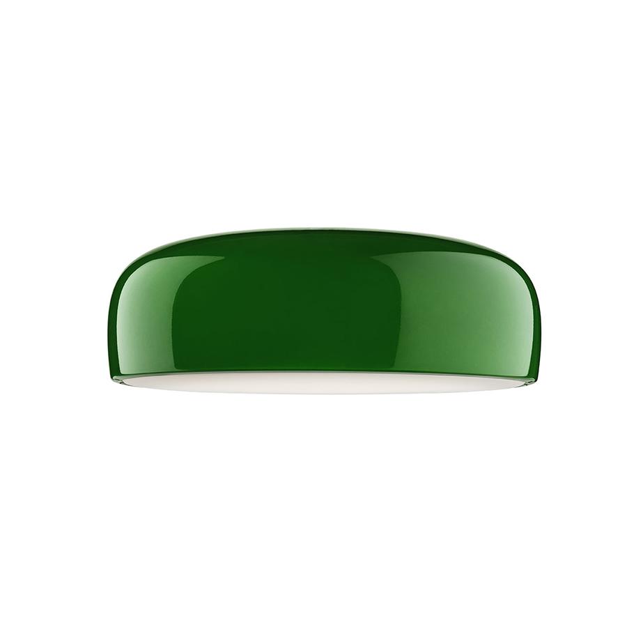 FLOS lampe au plafond plafonnier SMITHFIELD PRO C à LED avec DIMMER DALI (Vert - Méthacrylate / alum