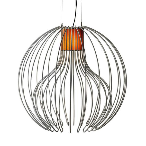 MODOLUCE lampe à suspension ICARO BALL MEGA (Naturel - Acier)