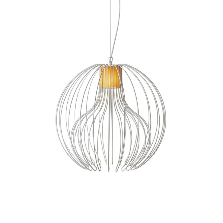 MODOLUCE lampe à suspension ICARO BALL MINI (Blanc - Acier)