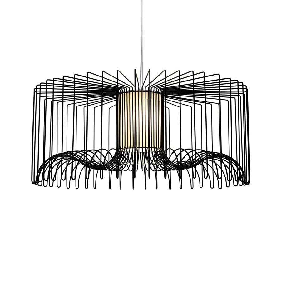 MODOLUCE lampe à suspension ICARO MAXI (Noir - Acier)