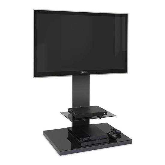 MUNARI meuble pour TV jusqu'à 50 SYDNEY SY070AN (Anthracite - Verre)