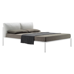 ZANOTTA double bed NYX 1707 for a mattress size 180 x 200 cm