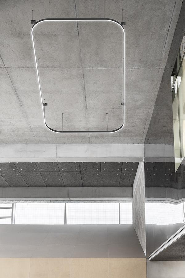 NEMO STUDIO suspension lamp ZIRKOL SQUARE 4x2m DOWNLIGHT