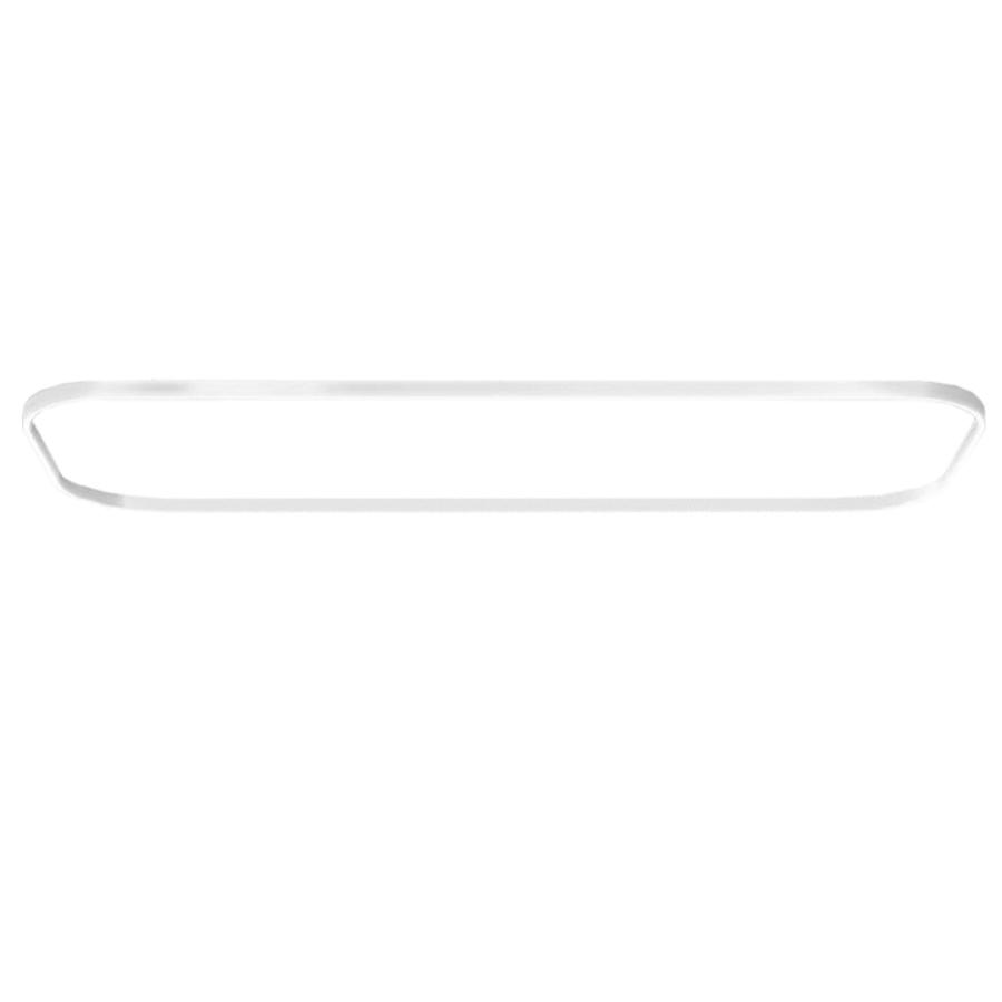 NEMO STUDIO lampe à suspension ZIRKOL SQUARE 4x2 m DOWNLIGHT (Blanc 3000K - Aluminium verni)