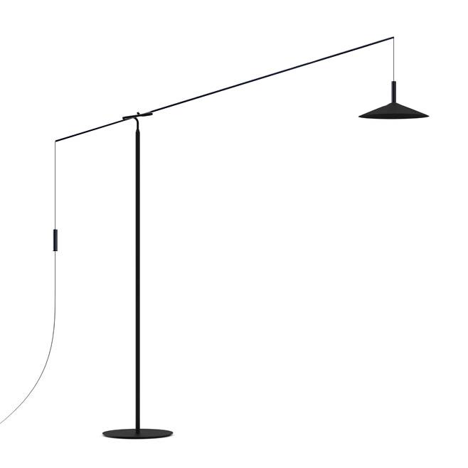 PENTA LIGHT lampadaire ALTURA (Noir mat - Métal)