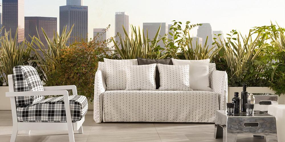 GERVASONI pouf coffee table INOUT 45 IN