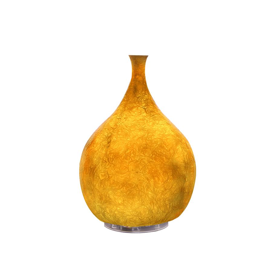 IN-ES.ARTDESIGN lampe de table LUCE LIQUIDA 2 BATTERY (Orange - Nebulite)