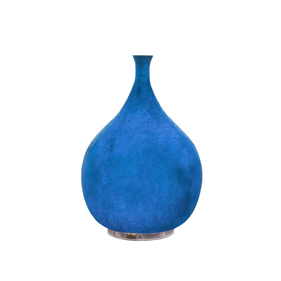 IN-ES.ARTDESIGN lampe de table LUCE LIQUIDA 2 BATTERY (Bleu - Nebulite)