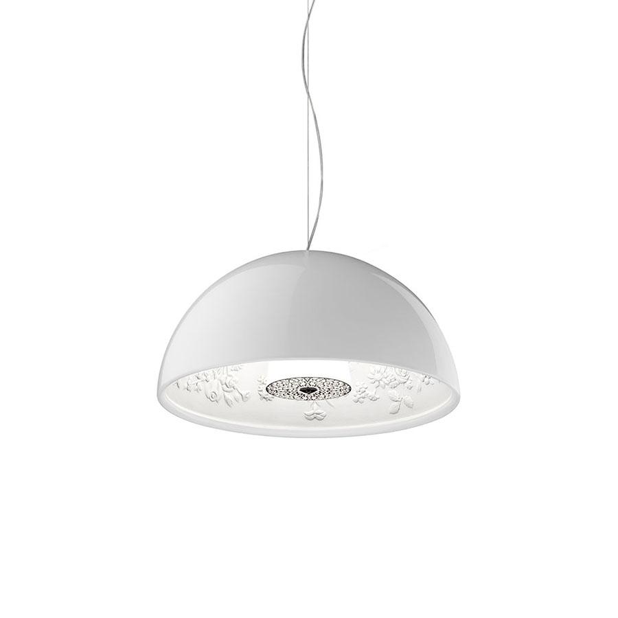 FLOS lampe à suspension SKYGARDEN SMALL (Blanc brillant - Plâtre verni)
