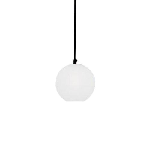ARTEMIDE lampe à suspension AGGREGATO SALISCENDI (Sphère blanche Ø 25 cm - Technopolymères et méthac