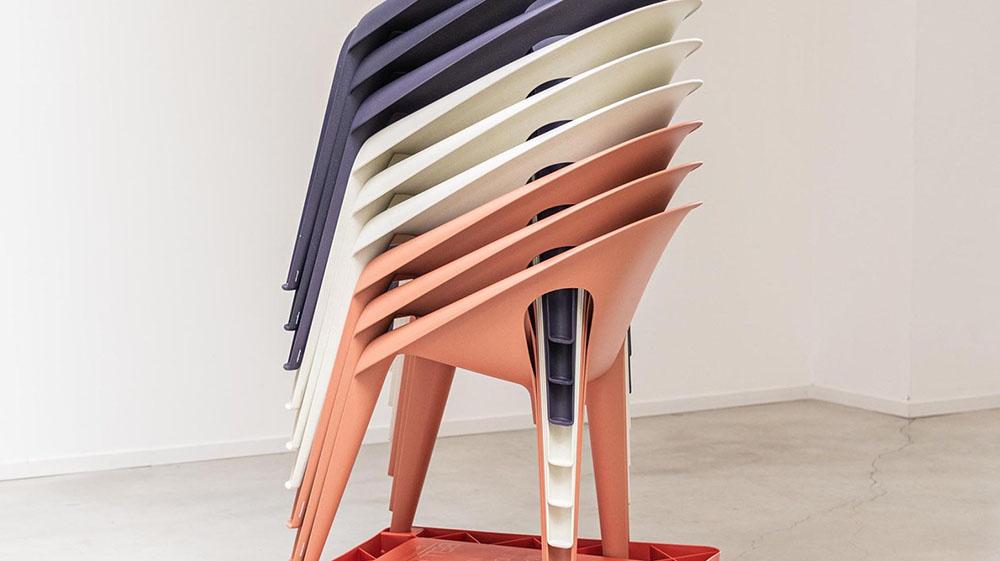 MAGIS set de 12 chaises pour l'extérieur BELL CHAIR