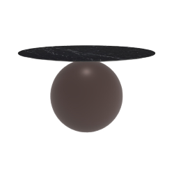BONALDO table ronde CIRCUS Ø 140 cm base marron opaque