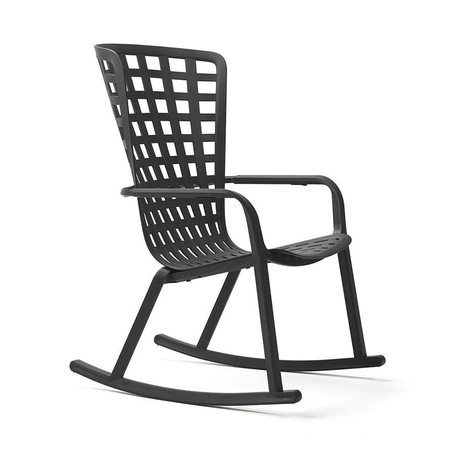 NARDI fauteuil à bascule pour l'extérieur FOLIO ROCKING BLANC