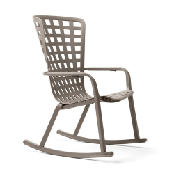 NARDI outdoor rocking chair FOLIO ROCKING DOVE
