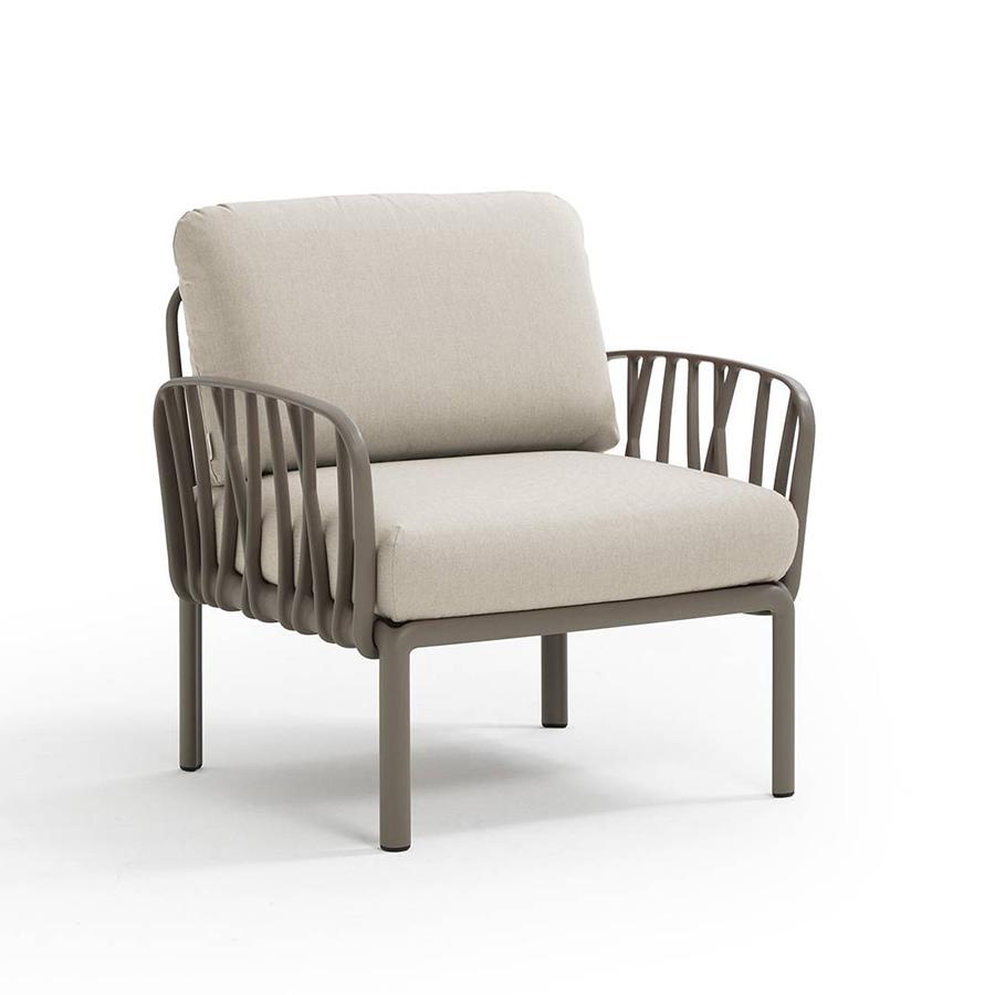 NARDI fauteuil pour l'extérieur KOMODO (Tortourelle / Panama - Polypropylène fibre de verre et tissu