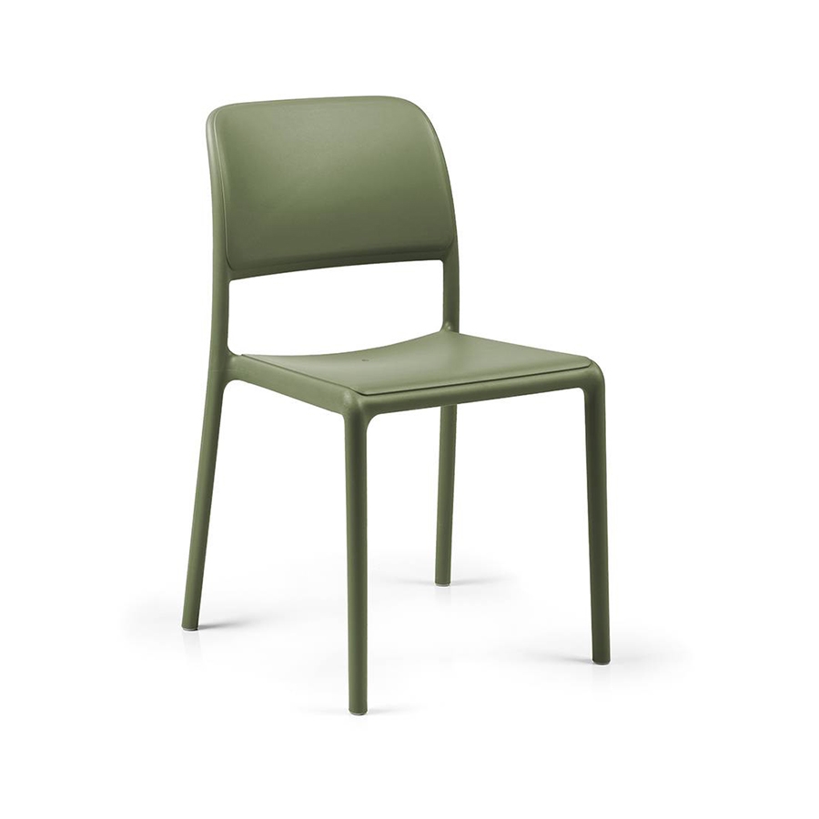 NARDI set de 4 chaises RIVA BISTROT pour extérieur CONTRACT COLLECTION (Agave - Polypropylène)