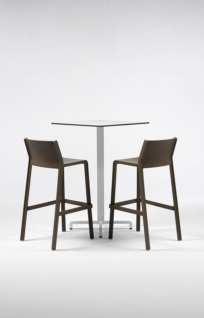 NARDI set de 4 tabourets pour l'extérieur TRILL STOOL