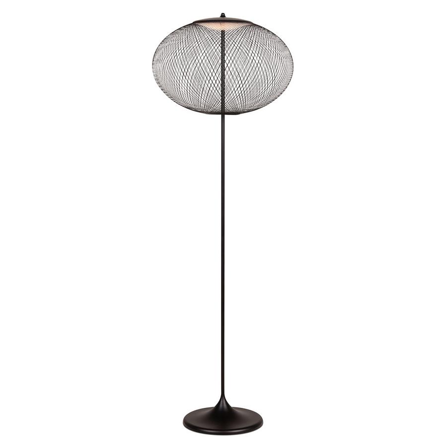MOOOI lampadaire NR2 FLOOR LAMP MEDIUM (Noir - Métal et polycarbonate)