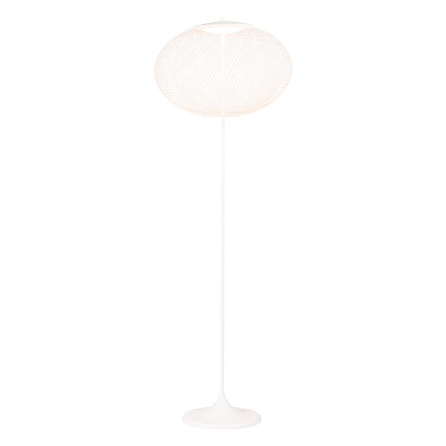MOOOI lampadaire NR2 FLOOR LAMP MEDIUM (Blanc - Métal et polycarbonate)