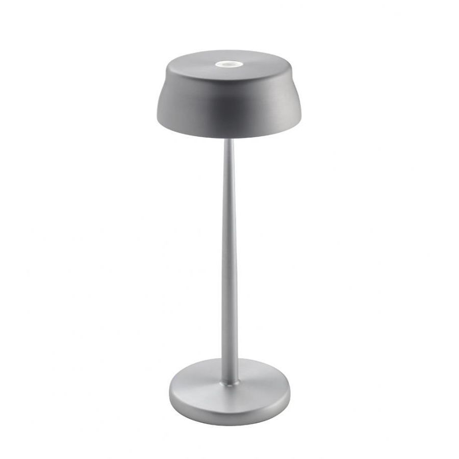 ZAFFERANO lampe de table SISTER LIGHT (Aluminium - aluminium anodisé)