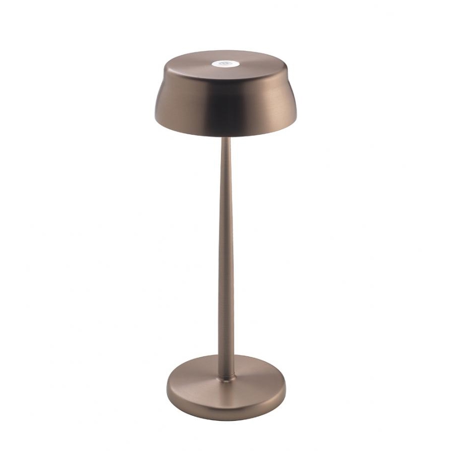 ZAFFERANO lampe de table SISTER LIGHT (Cuivre - aluminium anodisé)