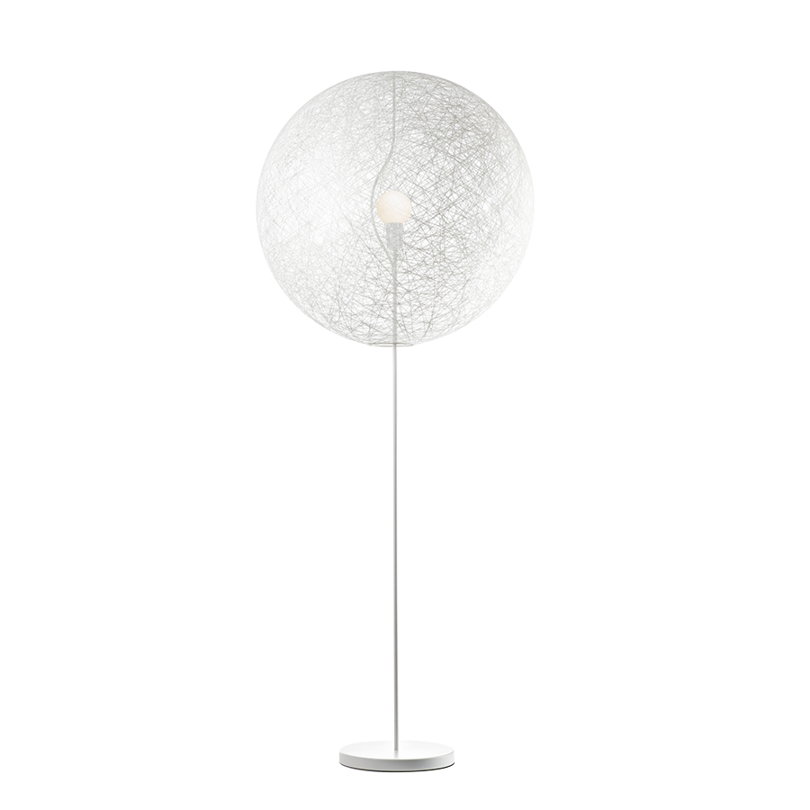 MOOOI lampadaire RANDOM FLOOR LAMP II (Blanc - Fibre de verre et métal verni)