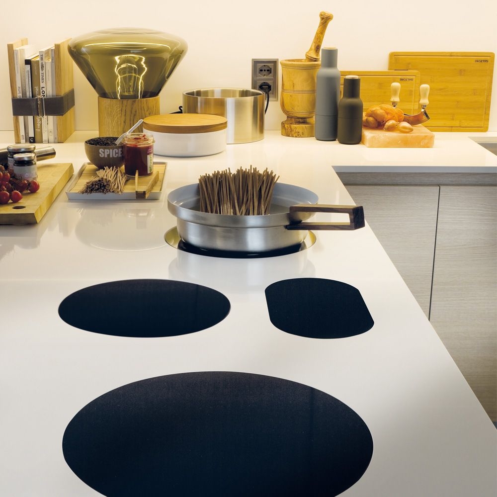 FOSTER induction hob MODULAR SERIES with 3 round zones