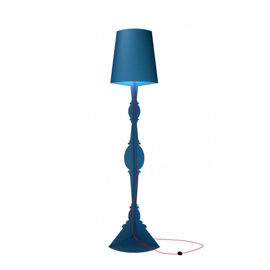 YOUMEAND lampadaire DEMÌ 90° (Bleu - Acier)