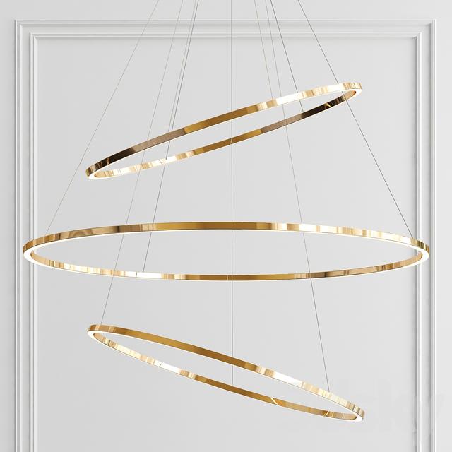 NEMO suspension lamp ELLISSE TRIPLE