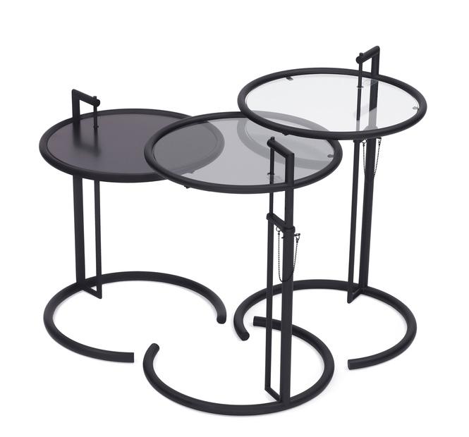 CLASSICON height adjustable coffee table E 1027