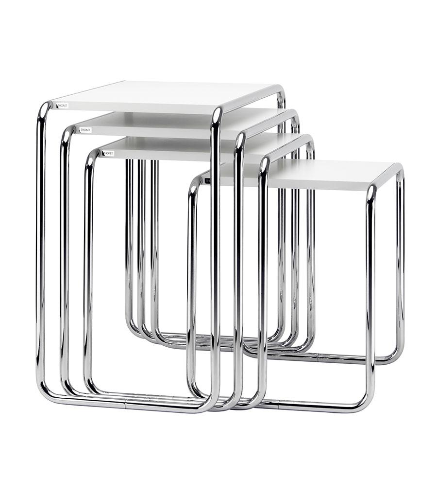 THONET set of 4 coffee tables B 9