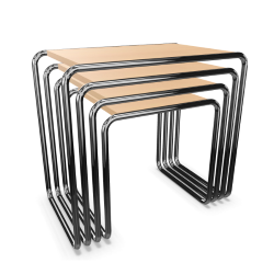 THONET set of 4 coffee tables B 9