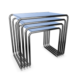 THONET set of 4 coffee tables B 9