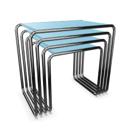 THONET set of 4 coffee tables B 9