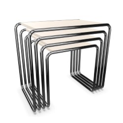 THONET set of 4 coffee tables B 9